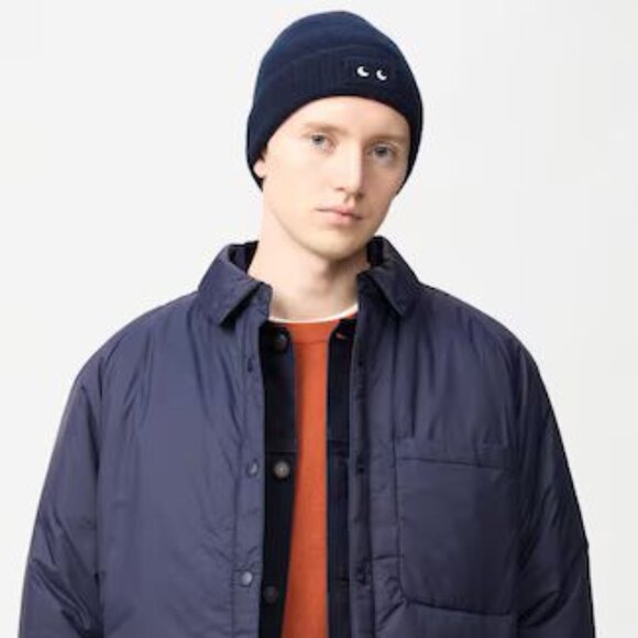 Anya Hindmarch x Uniqlo Cashmere Knitted Beanie - Unisex - Pink